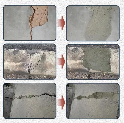 Quick Drying Fast Filling & Strong Floor Crack Repair Cement 300gm Each (Pack of 2)
