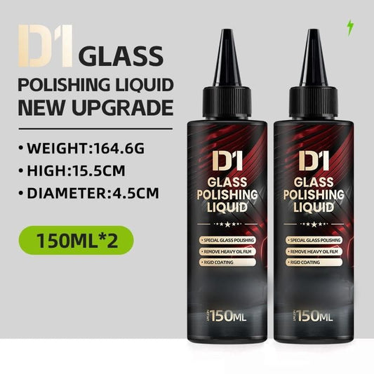 Auto Glass Scratch Care Polishing Fluid 150 ml (Pack of 2)